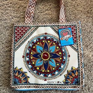 Brighton NWT Limited Edition Believe In Love Canvas Tote Bag